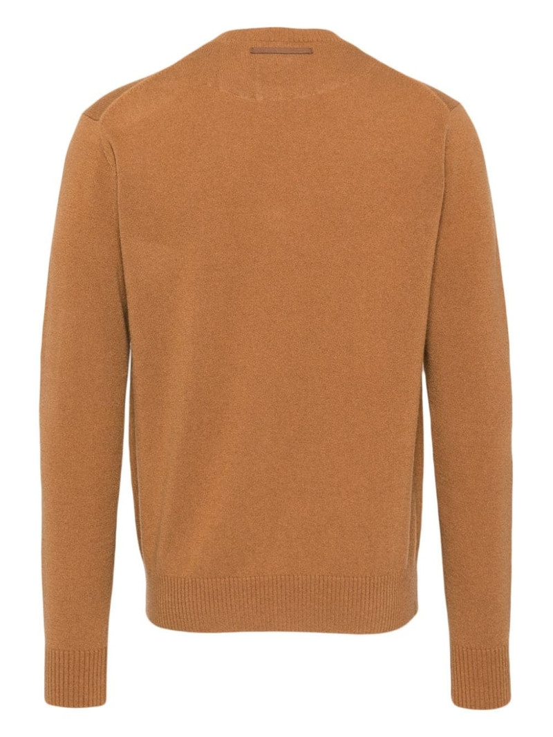 UNDERCOVER sheep patch jumper outlook