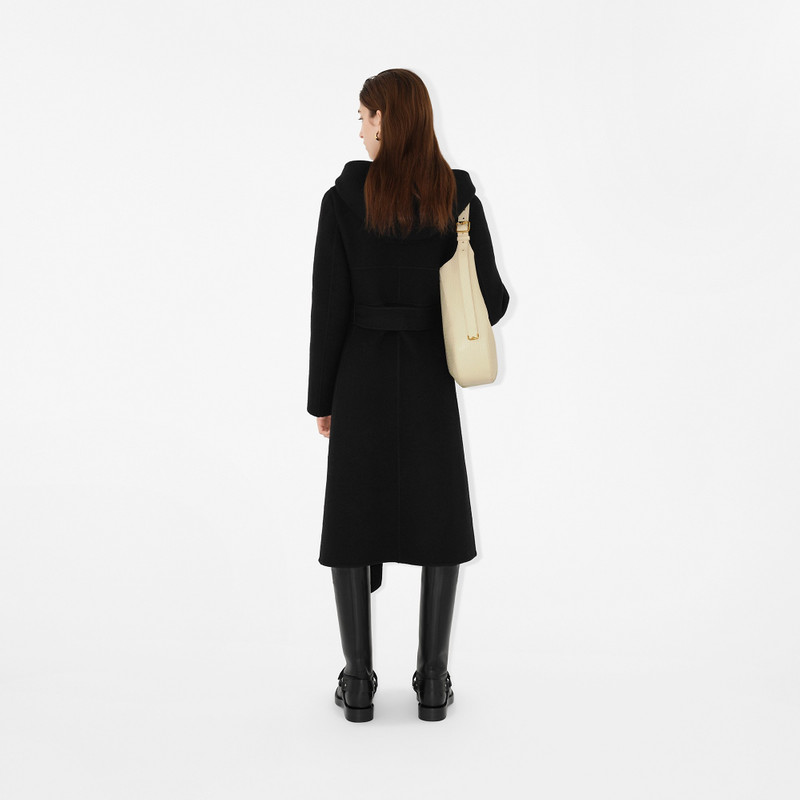 Wool Cashmere Hooded Coat 4