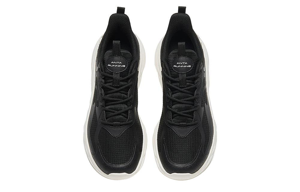 (WMNS) ANTA Fluffy 2 'Black White' 922345577-4 - 3