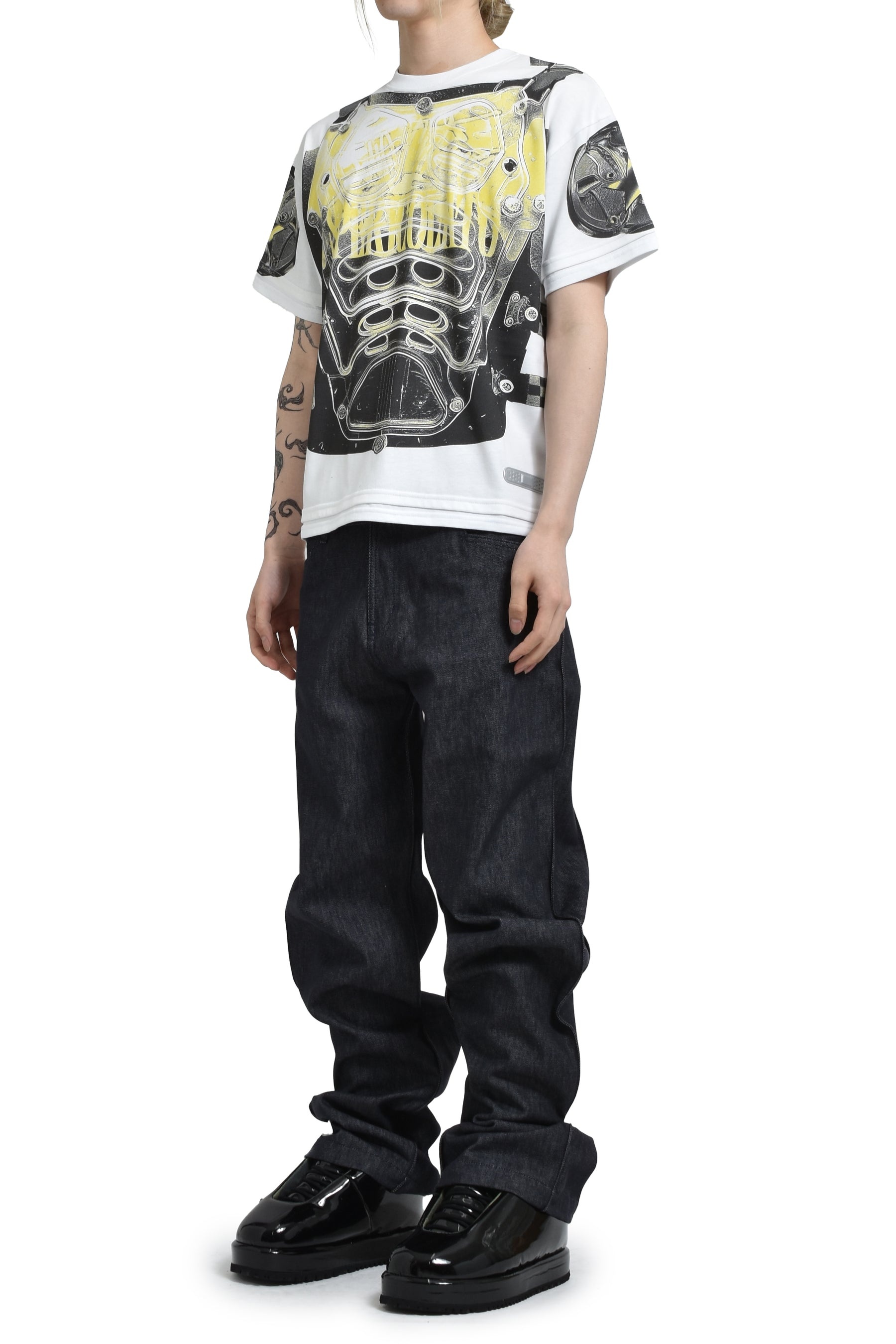 SHIELD TEE (DOM45) / WHT - 4
