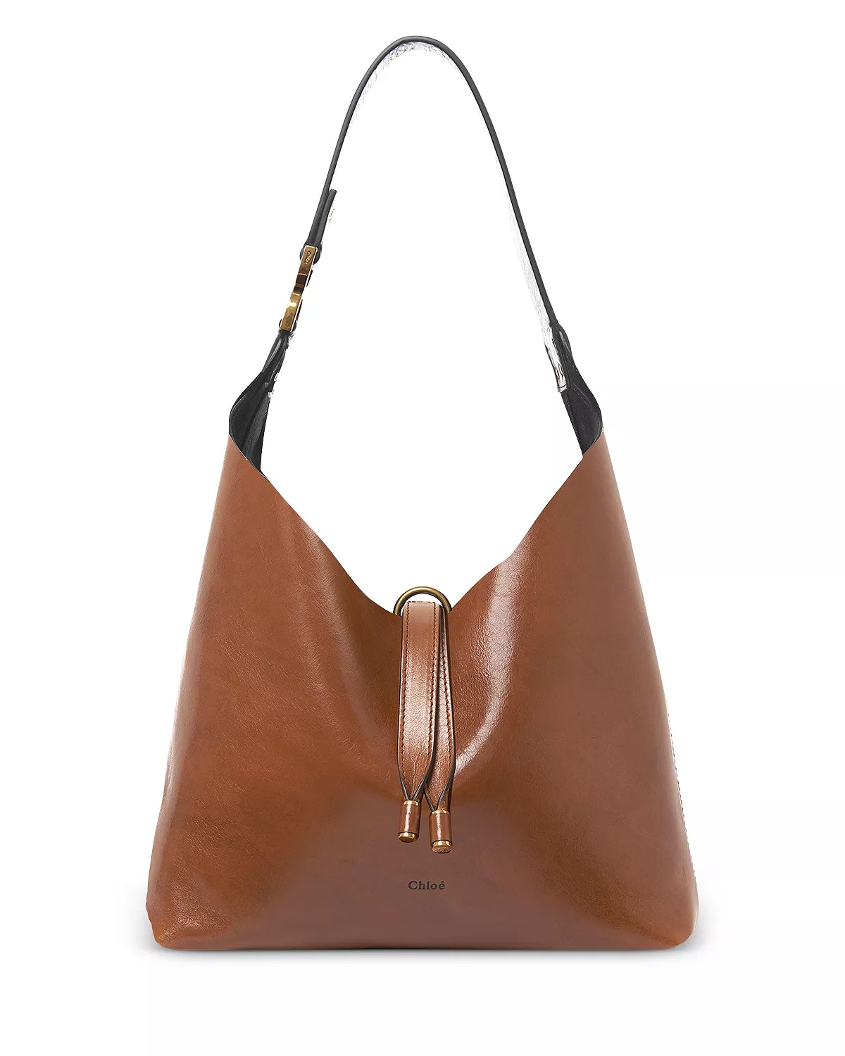 Marcie Small Leather Hobo Bag - 1