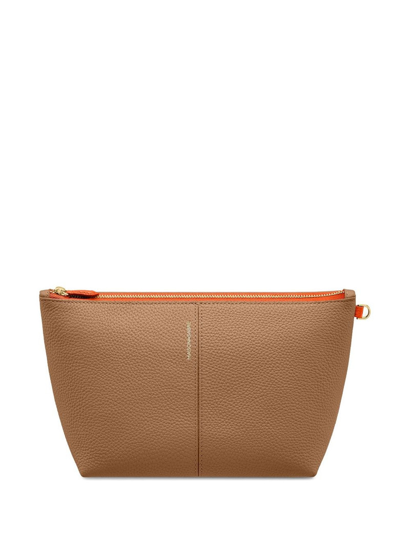 Medium Leather Flaire Pouch 1