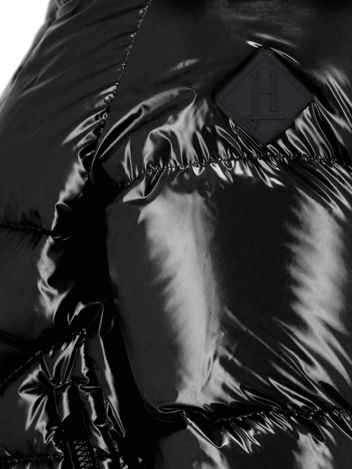 LOGO ZIP DOWN JACKET - 4
