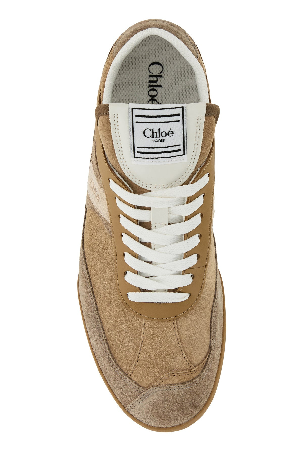Multicolor suede Chloè Kick sneakers - 4