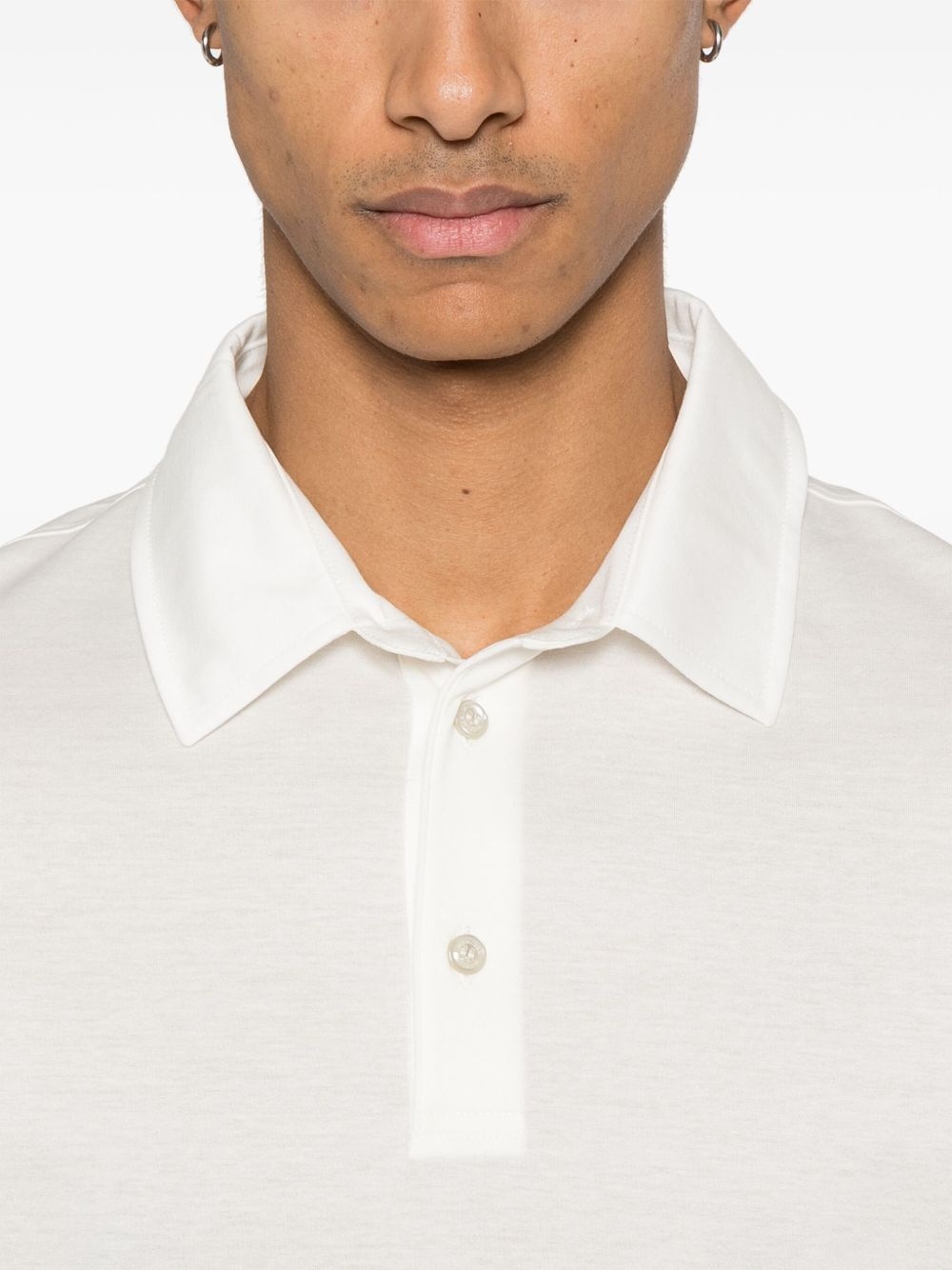 cotton polo shirt - 4