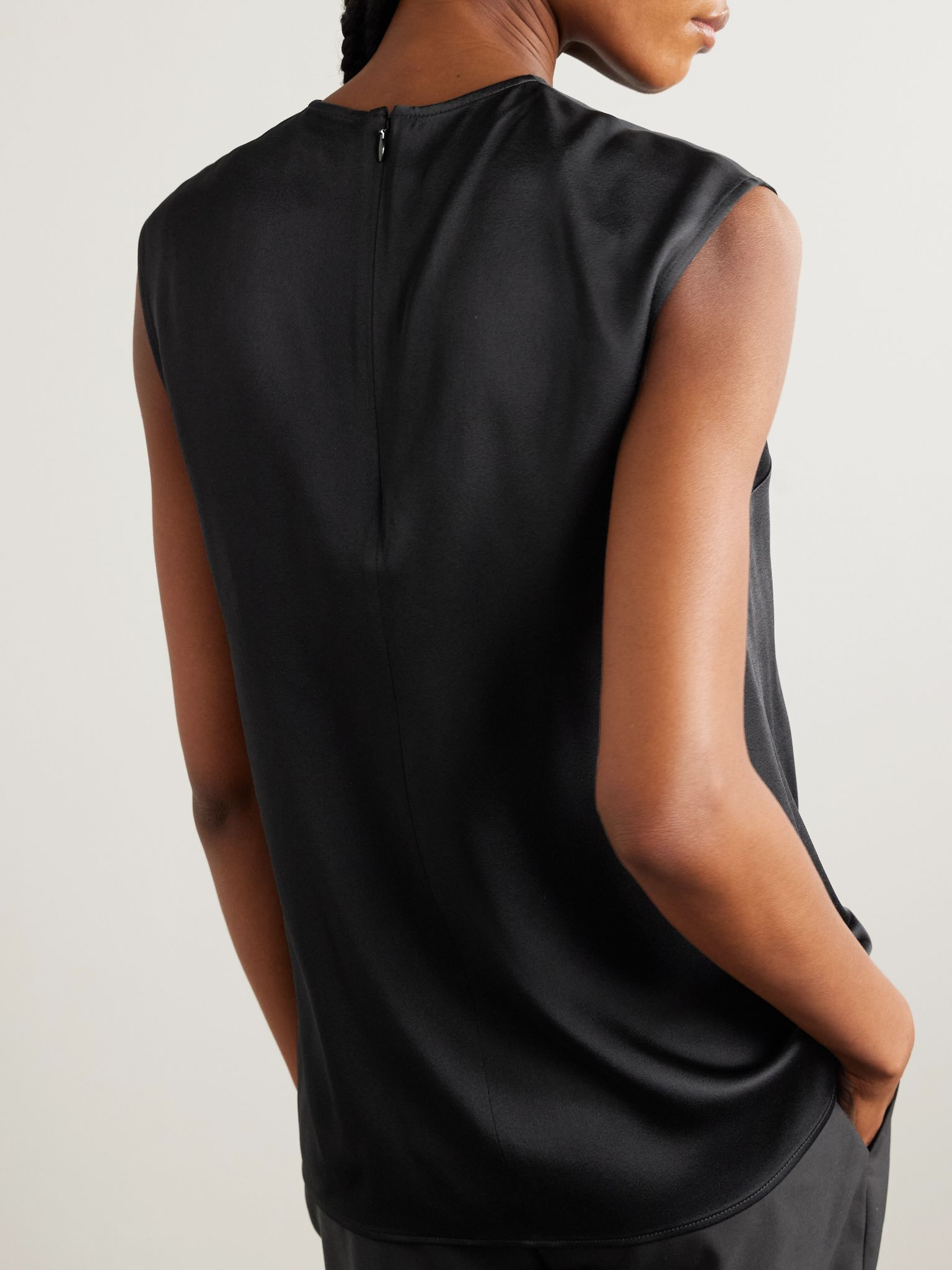 Satin top Black - 4