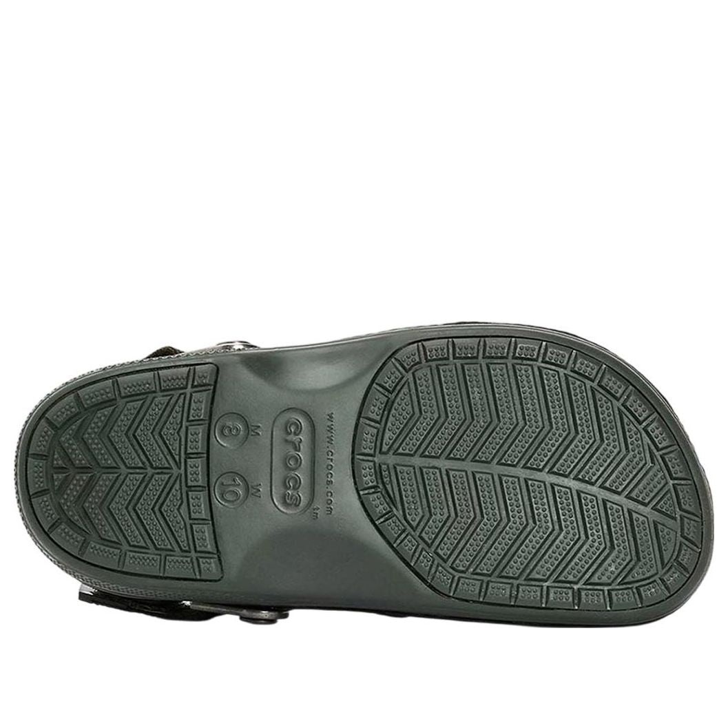 Crocs x Barbour Clog 'Olive Plaid' 210898-3VT - 4