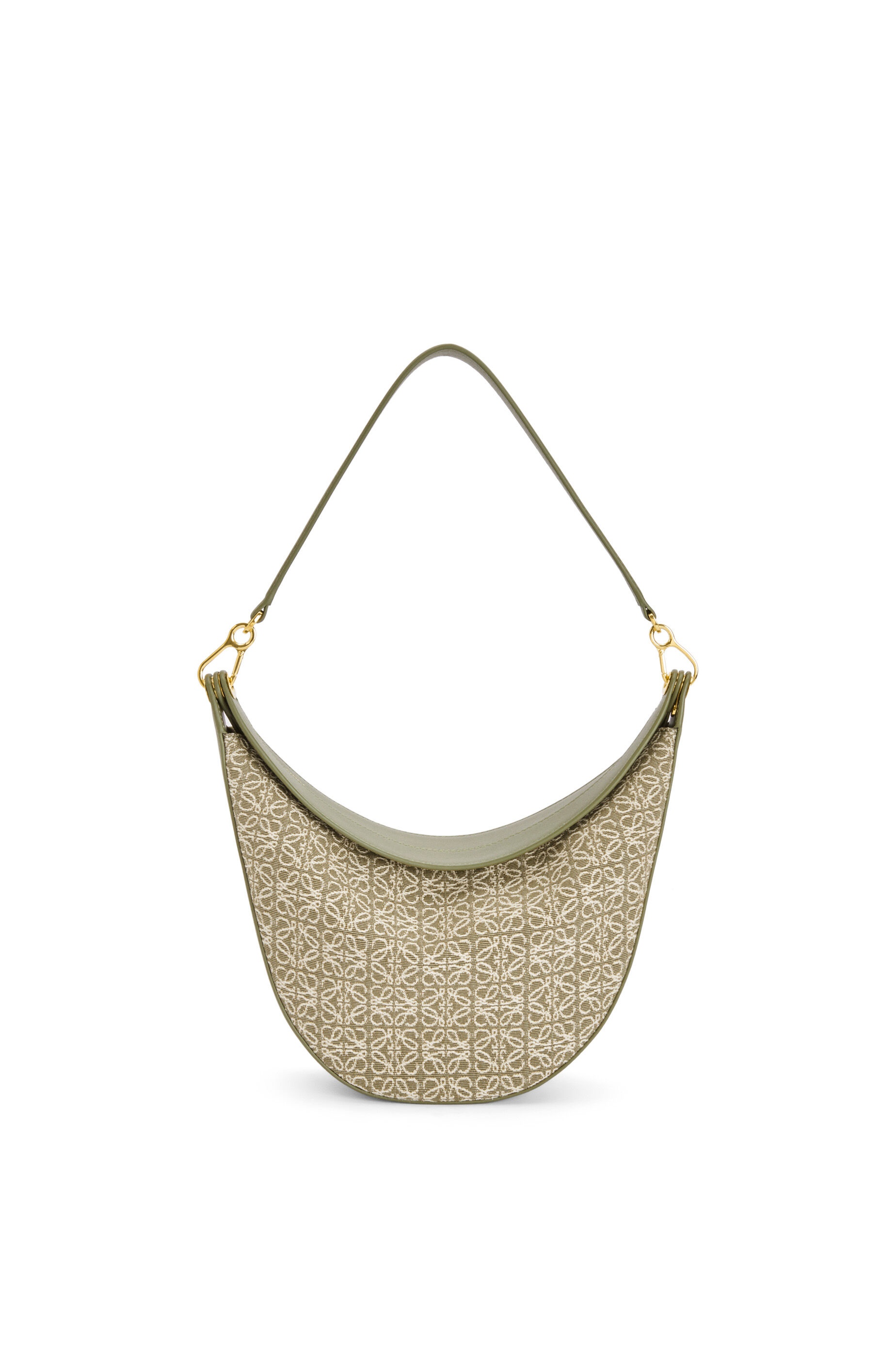 LOEWE Luna bag in Anagram jacquard and classic calfskin - 6