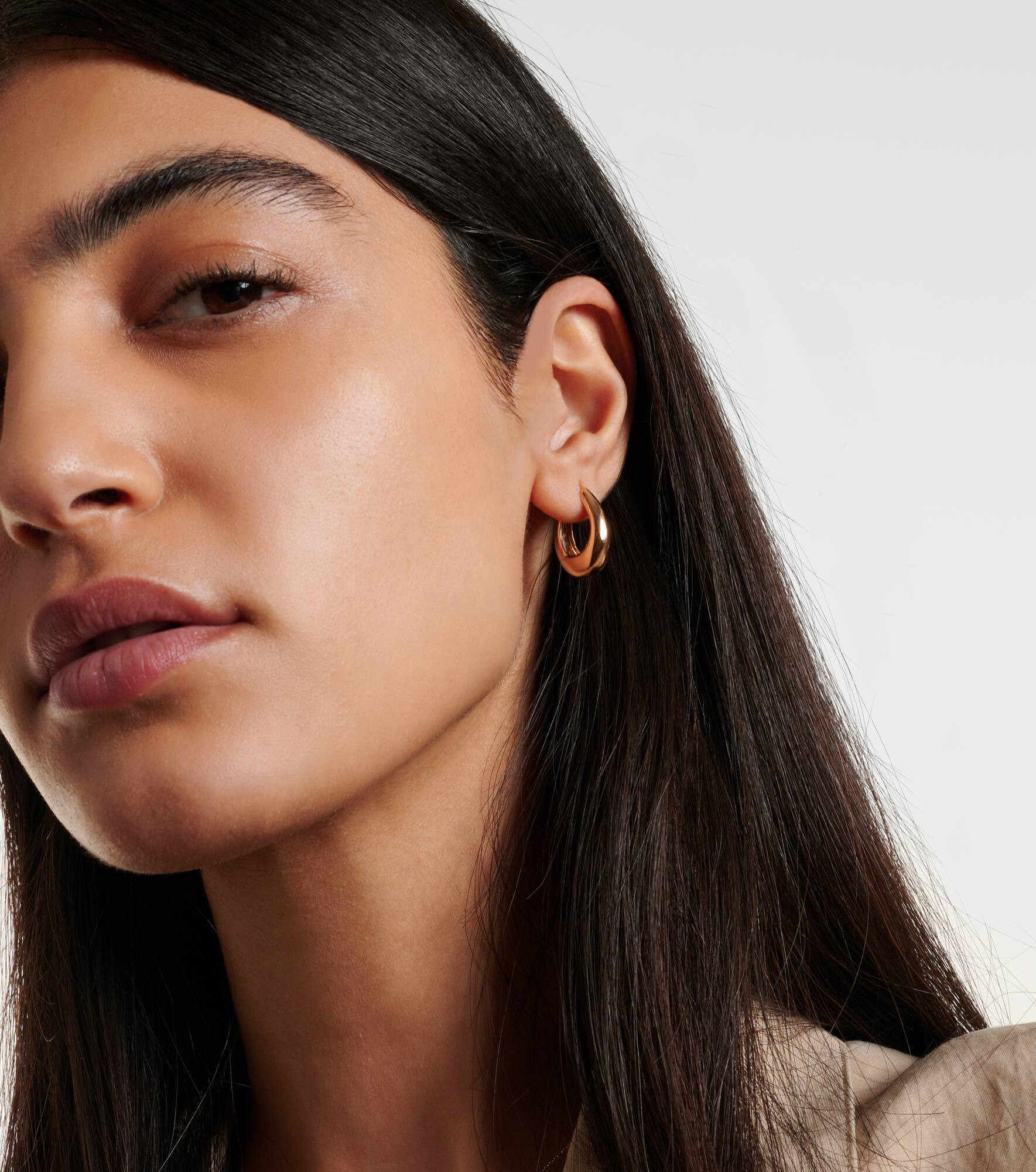 Chakra Icon 18kt rose gold earrings - 3