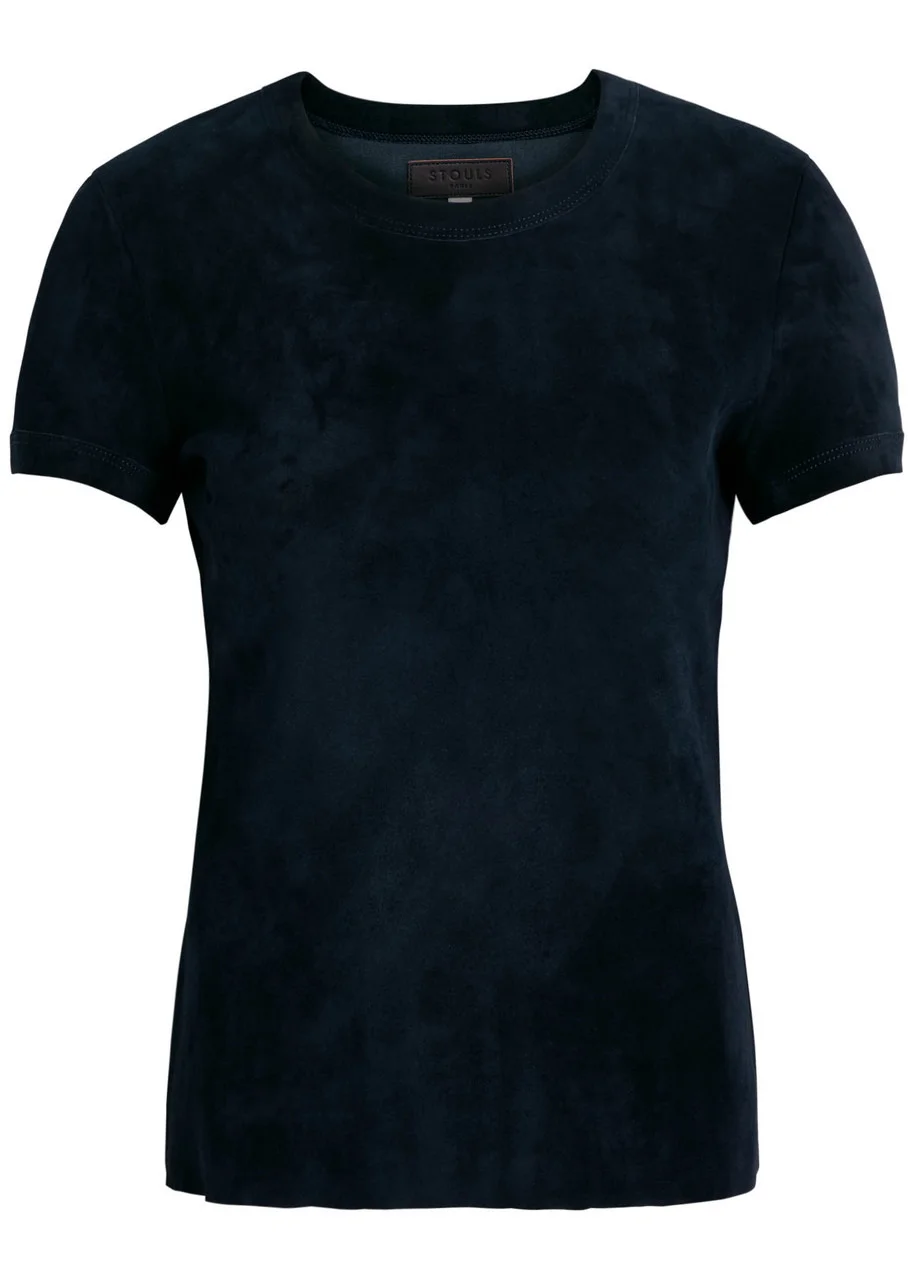 Stouls 05 Stretch-suede T-shirt - 1