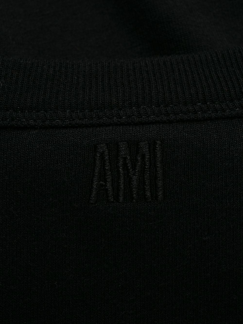 embroidered logo crew neck T-shirt - 6