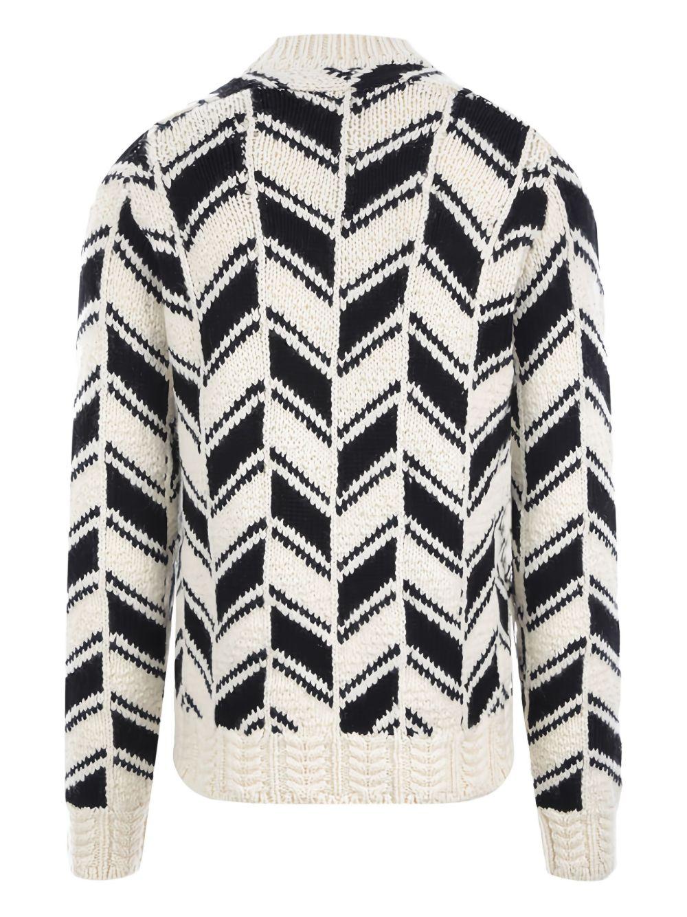 chevron pattern jumper - 7