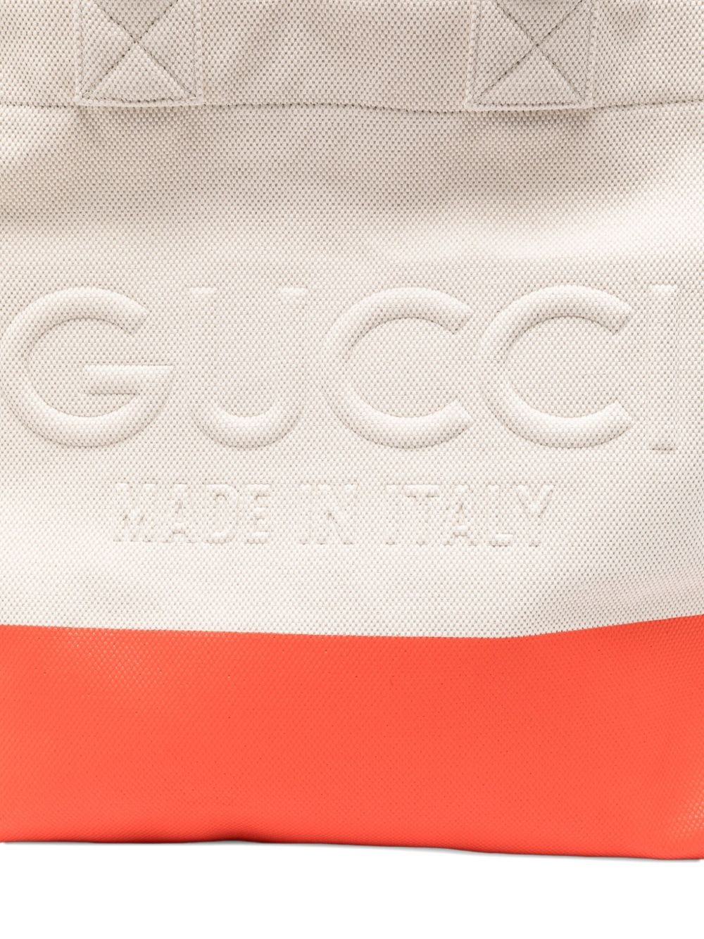 logo-embossed tote bag - 4