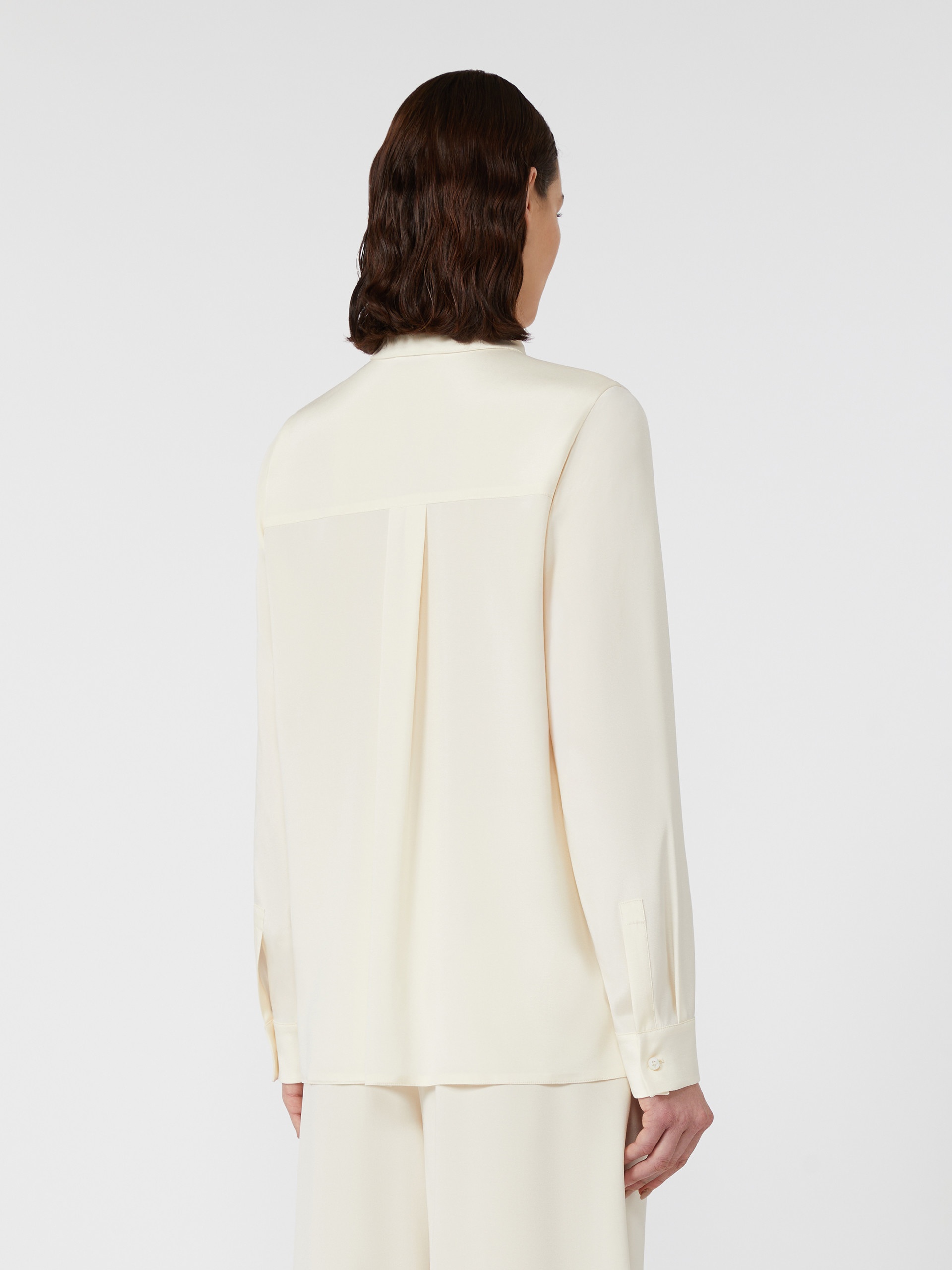 AVION Stretch silk cady shirt - 4