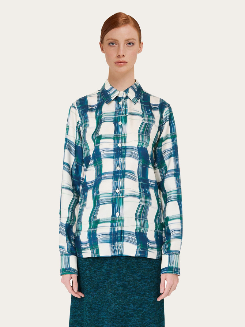 FERRAGAMO Tartan shirt outlook