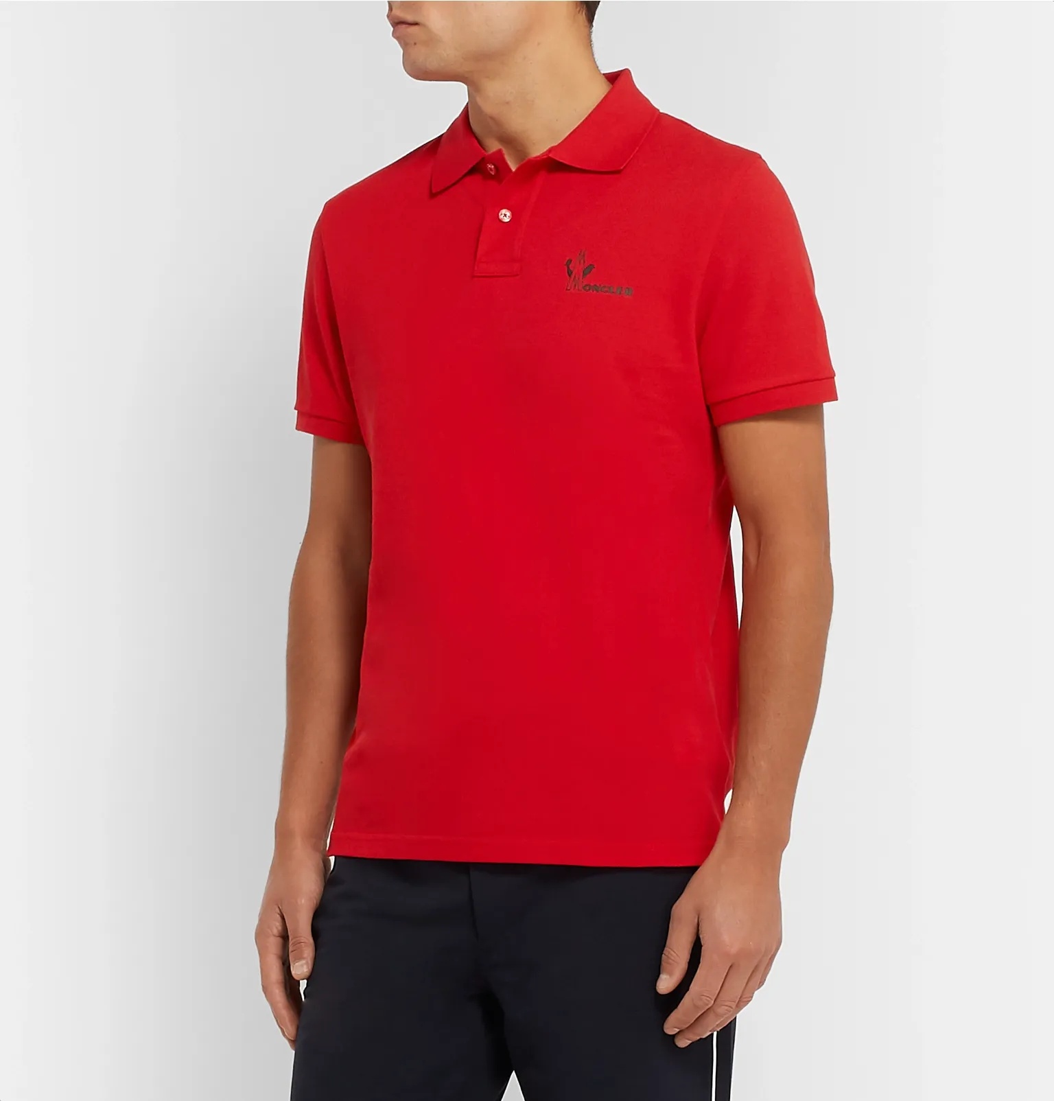 Slim-Fit Cotton-Piqué Polo Shirt - 4