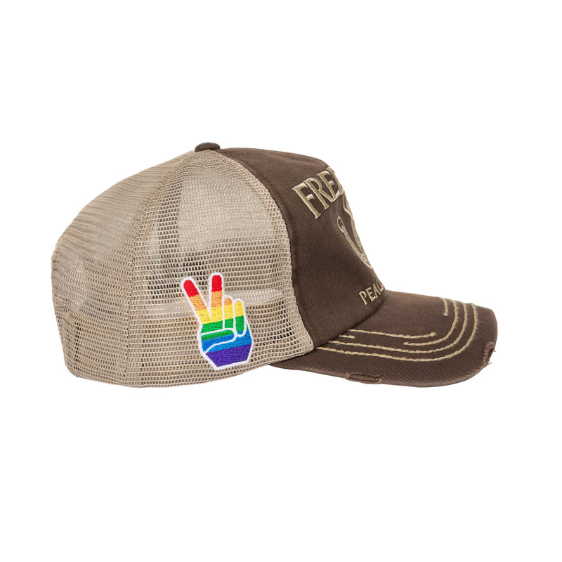 PALACE FREEDOM DISTRESSED TRUCKER FOX outlook