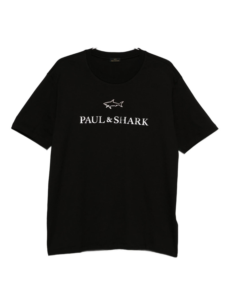 Paul & Shark Logo-detailed Cotton T-shirt 1