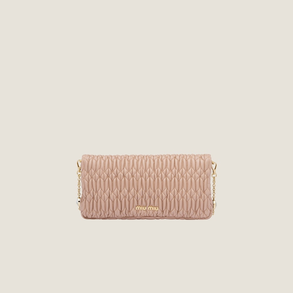 Miu Miu Iconic Crystal Cloqué Nappa leather bag - 2