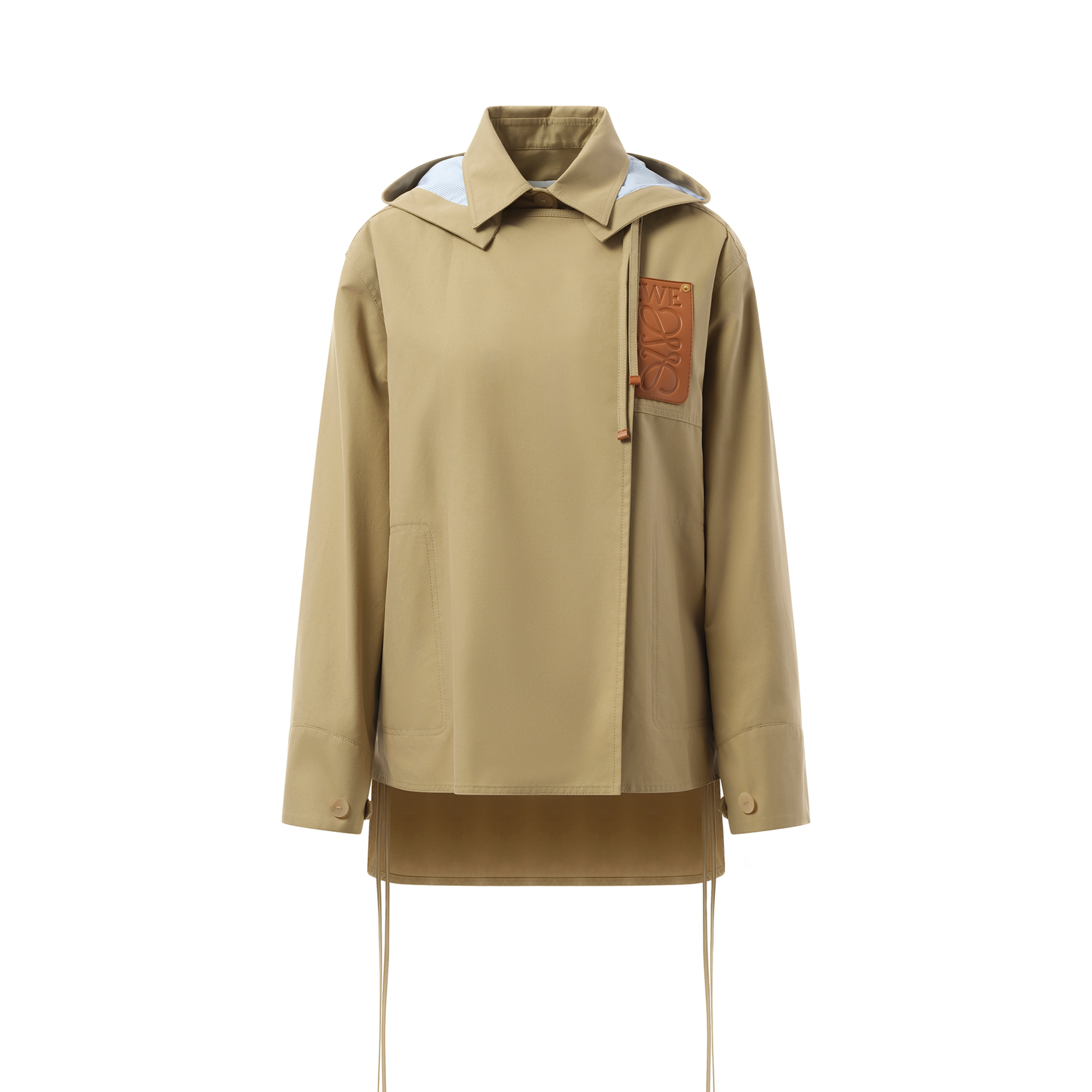 Hooded Anagram Parka in Sweet Caramel - 2