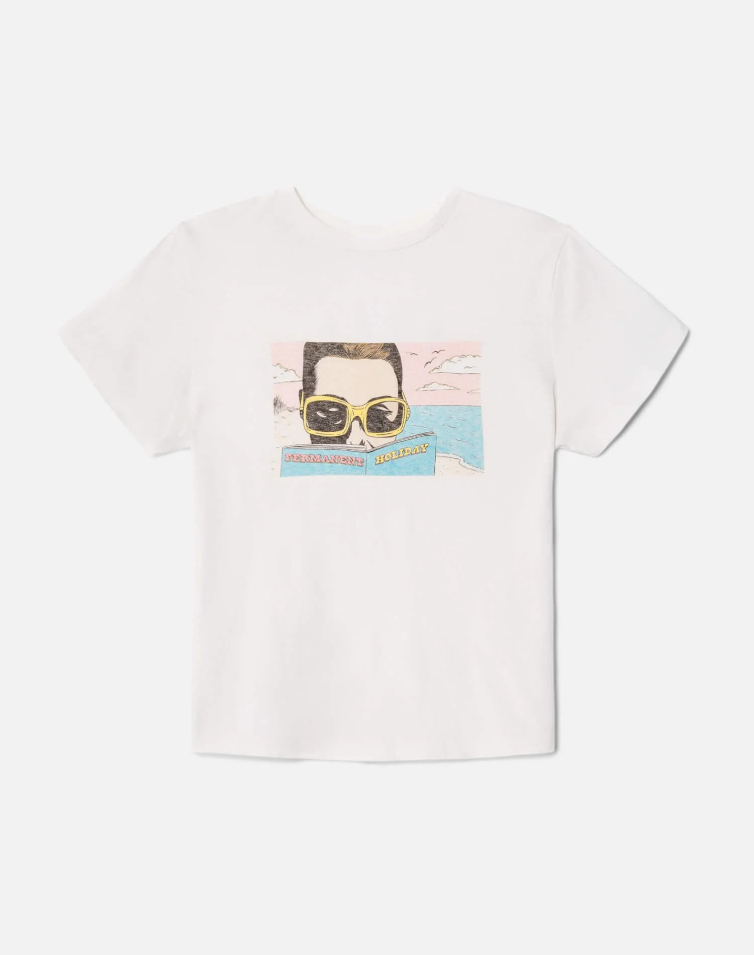 Classic Tee Permanent Holiday - Vintage White - 1