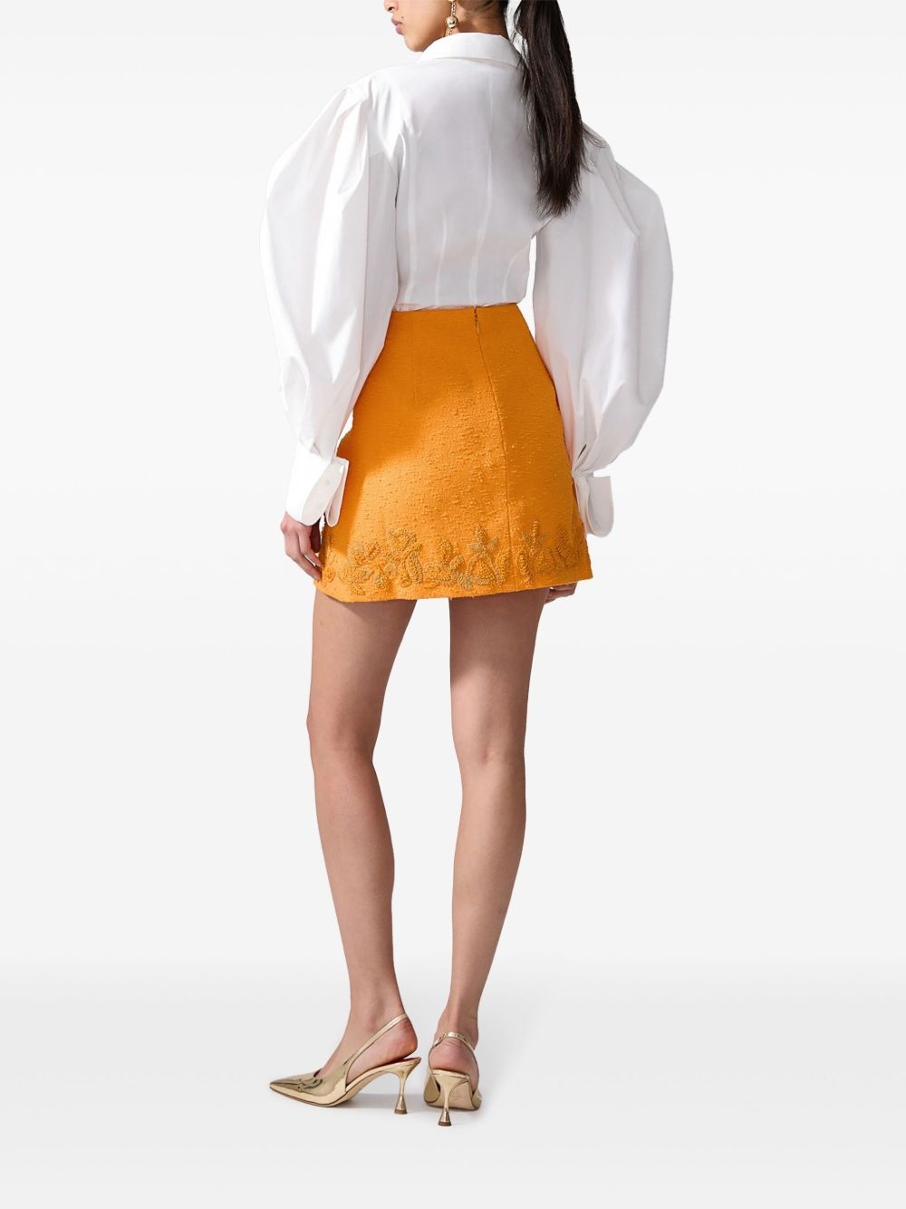 balloon-sleeve shirt - 3