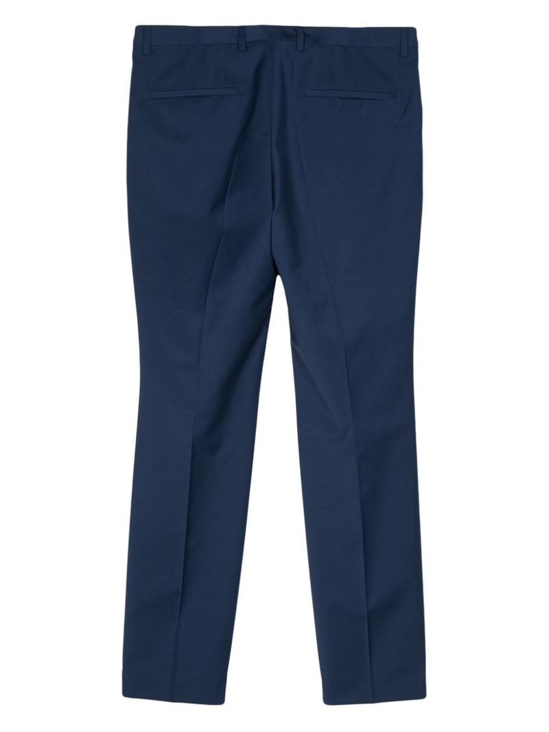 HUGO pressed-crease tapered trousers outlook