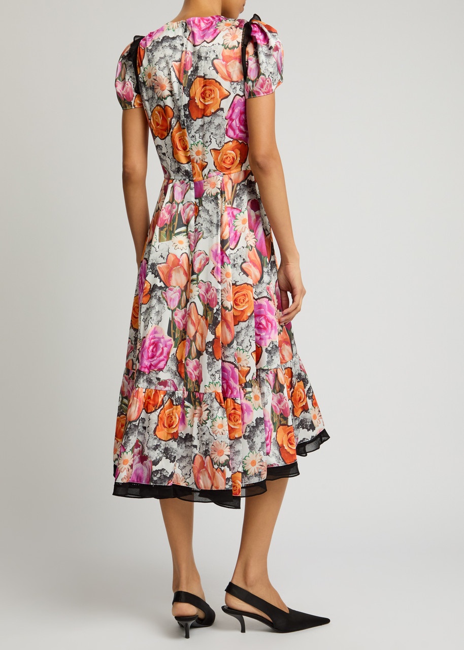 3.1 Phillip Lim Floral-print Midi Dress - 3