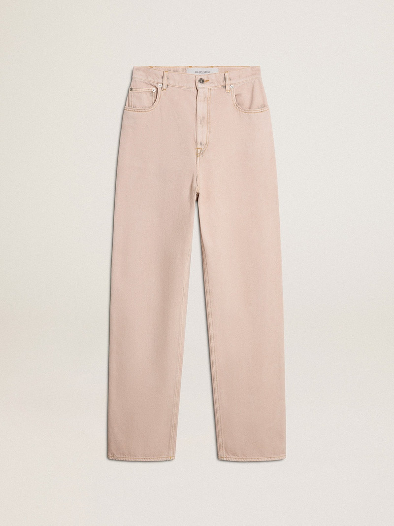 Women's pink jeans - 1