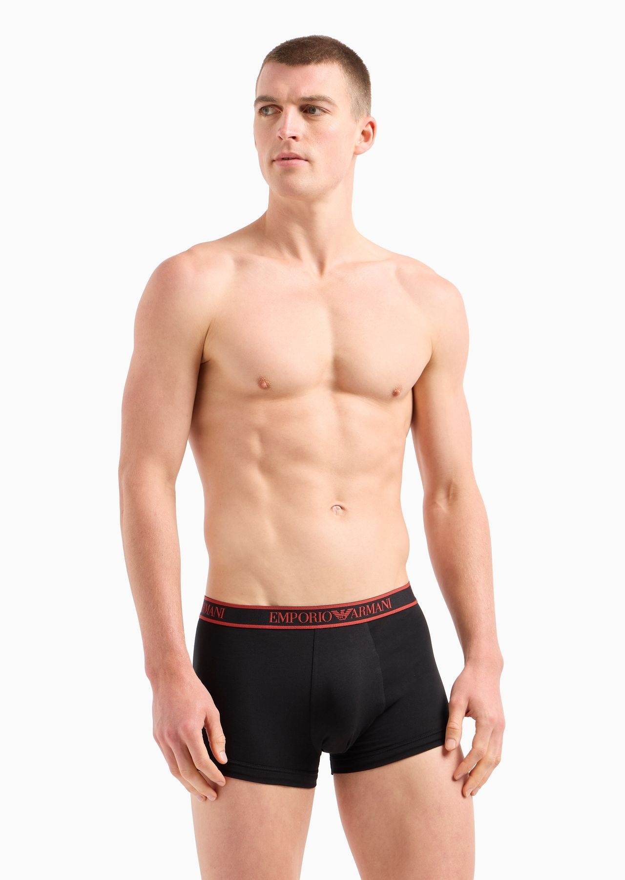 Three-pack of boxer briefs with core logo waistband - 2