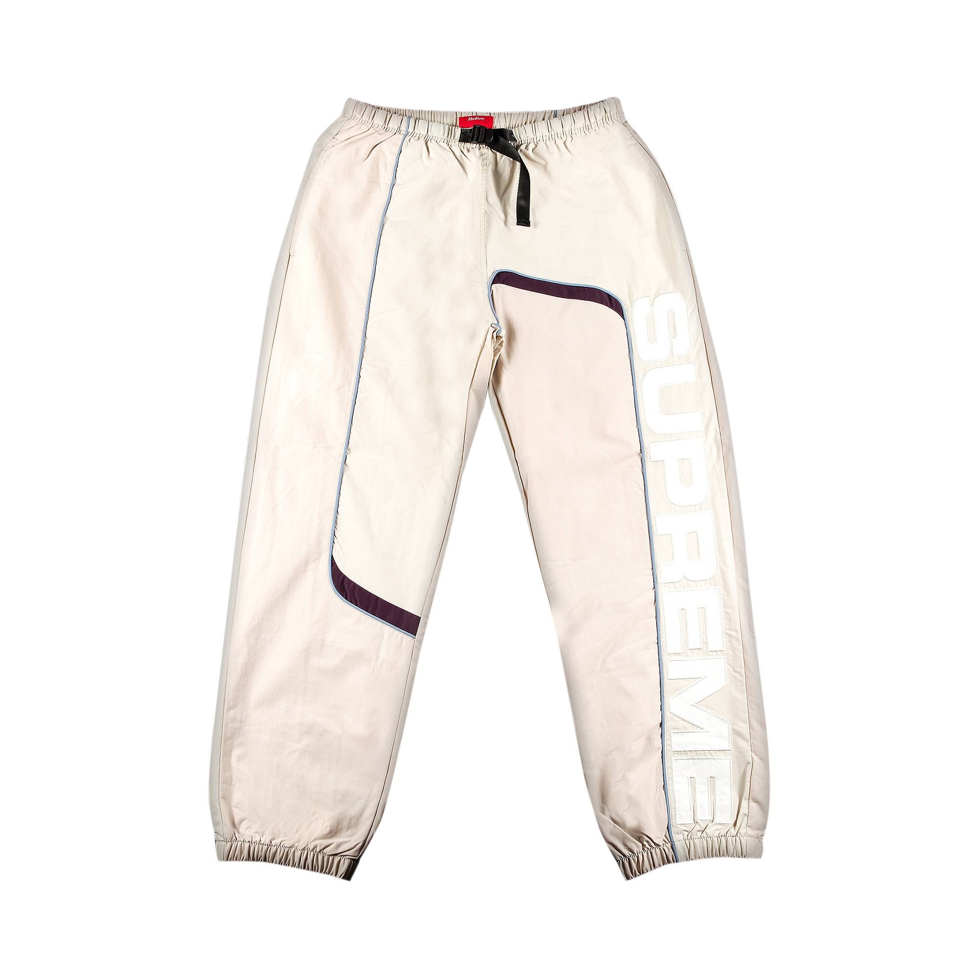 Supreme S Paneled Belted Track Pant 'Dusty Pink' - 1