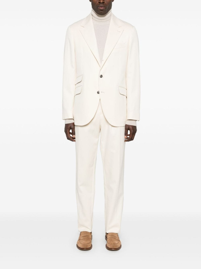 Brunello Cucinelli pleated suit outlook