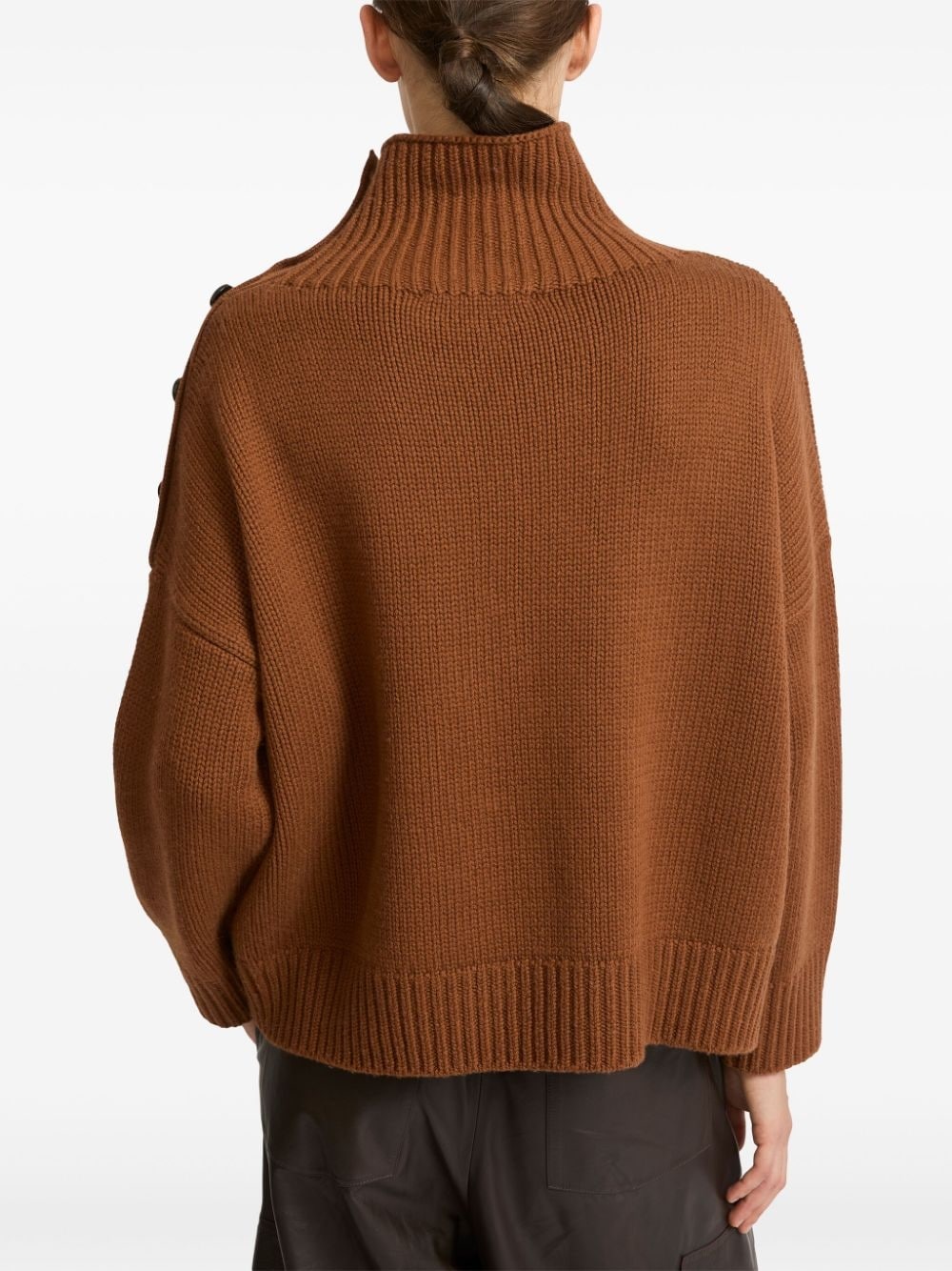 oversized knit jumper - 4