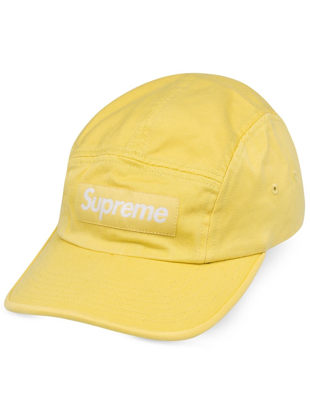 washed chino twill camp cap - 1