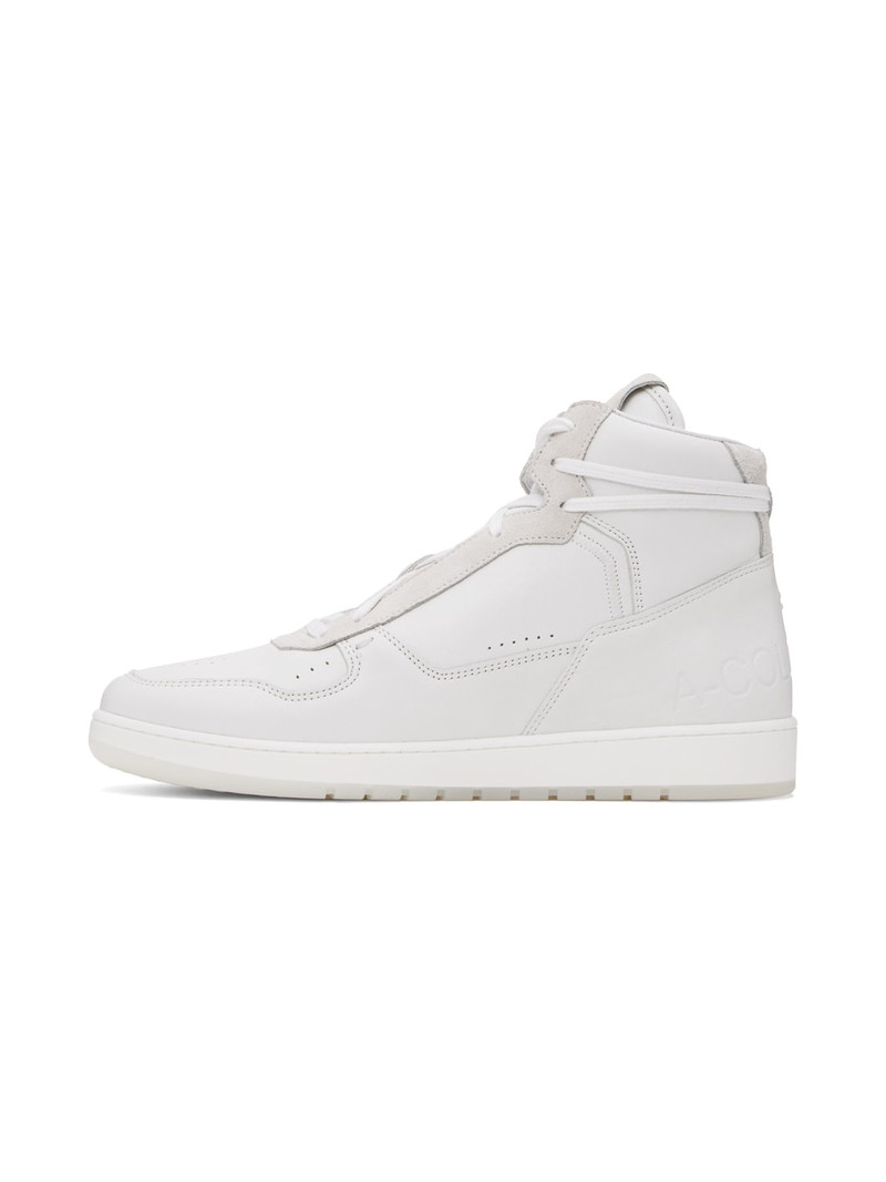 White Luol Hi Top Sneakers 3