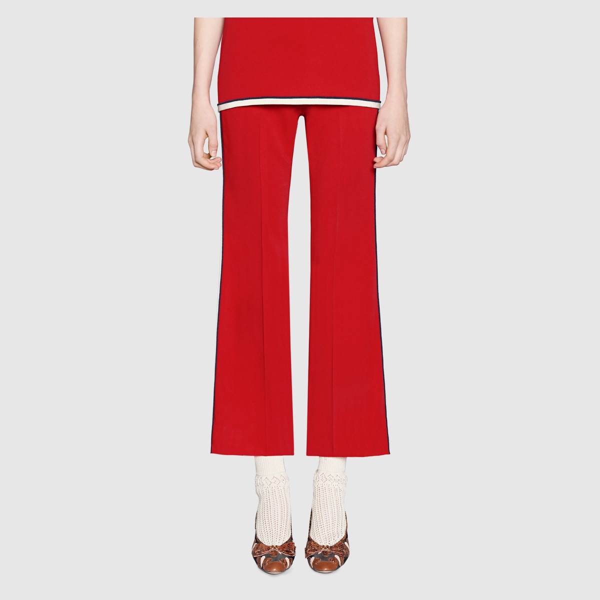 Viscose bootcut pant - 3
