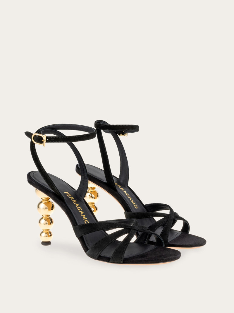 Bauble heel sandal 2