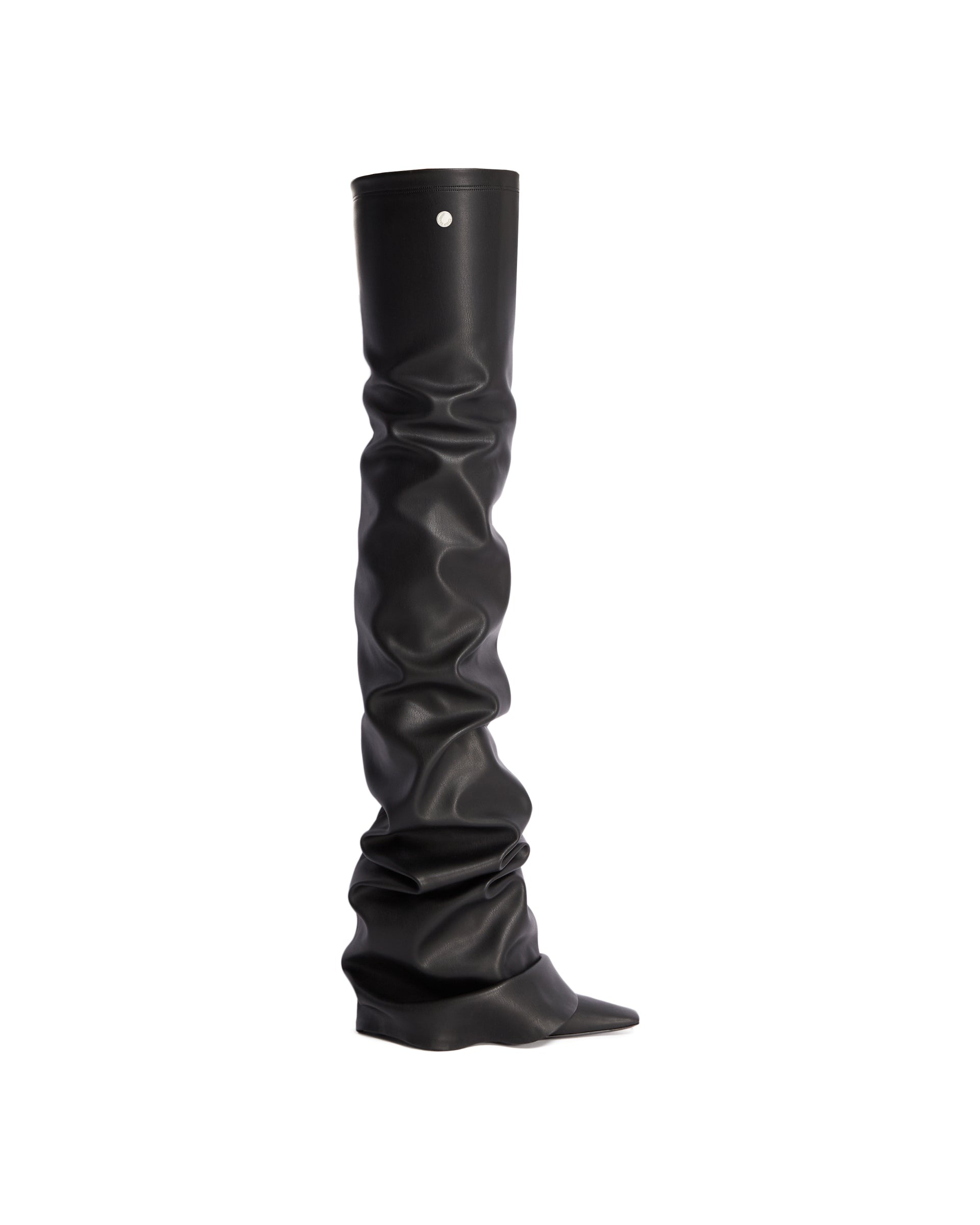Black High Robin OTK Boots - 2