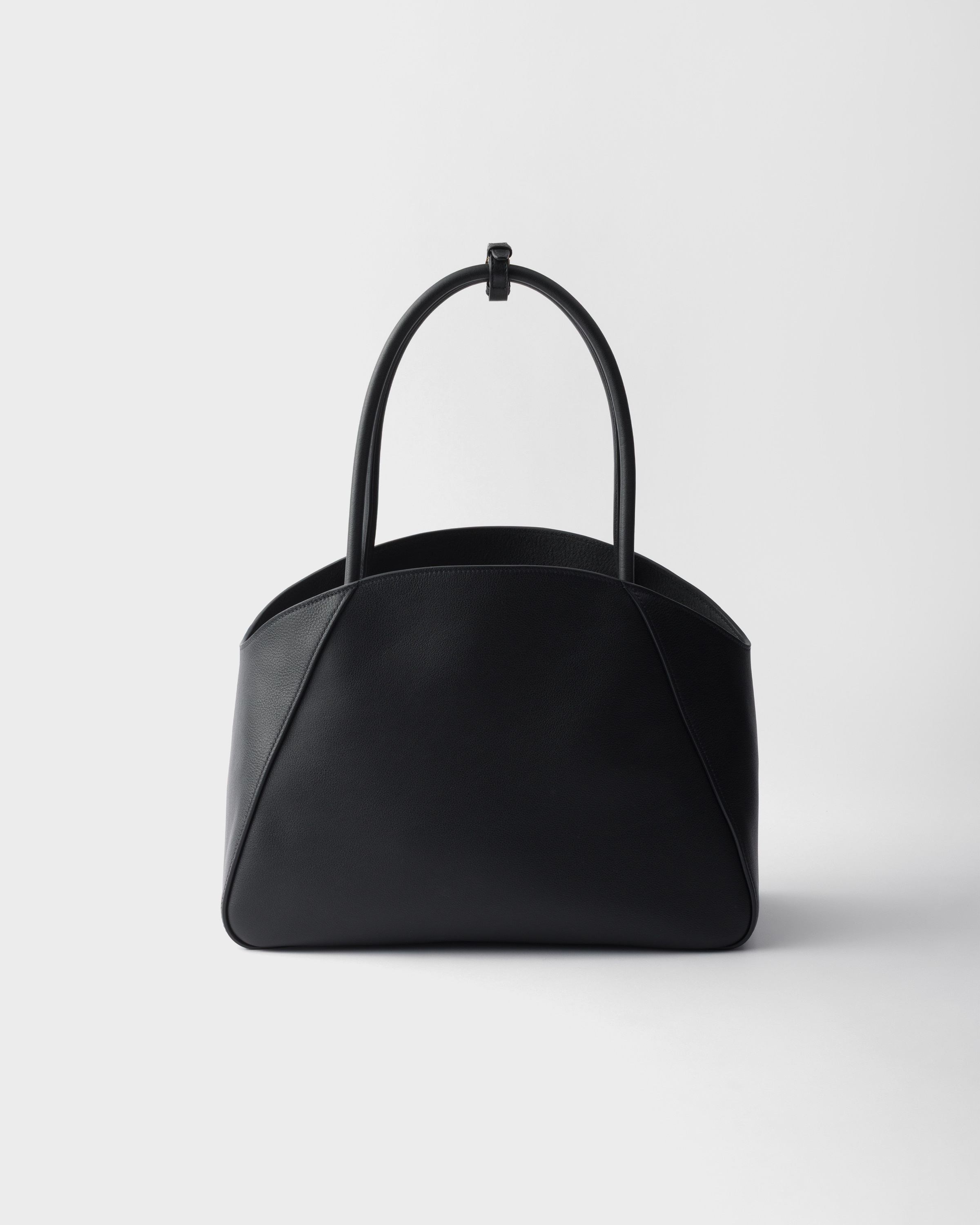 Large leather tote bag - 3