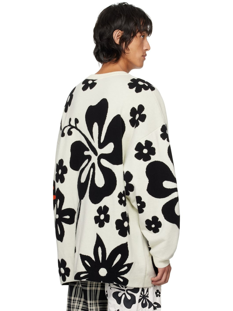 White Android Knit Sweater 3
