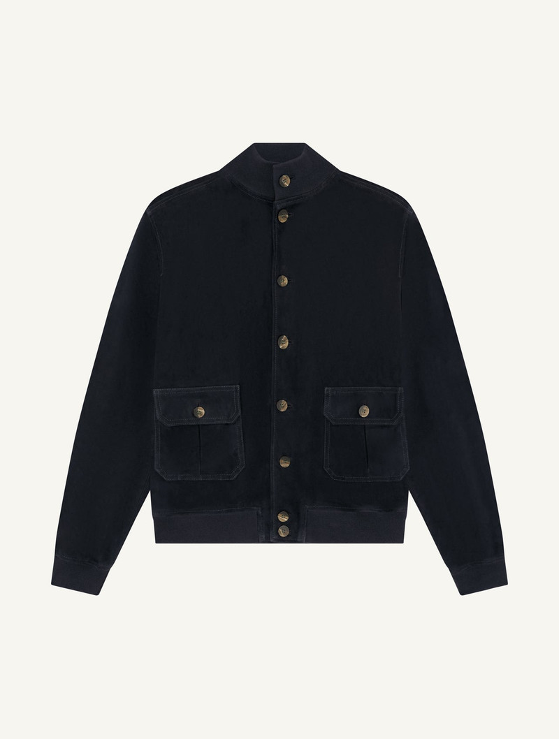 VINCENTE SUEDE BOMBER JACKET 1