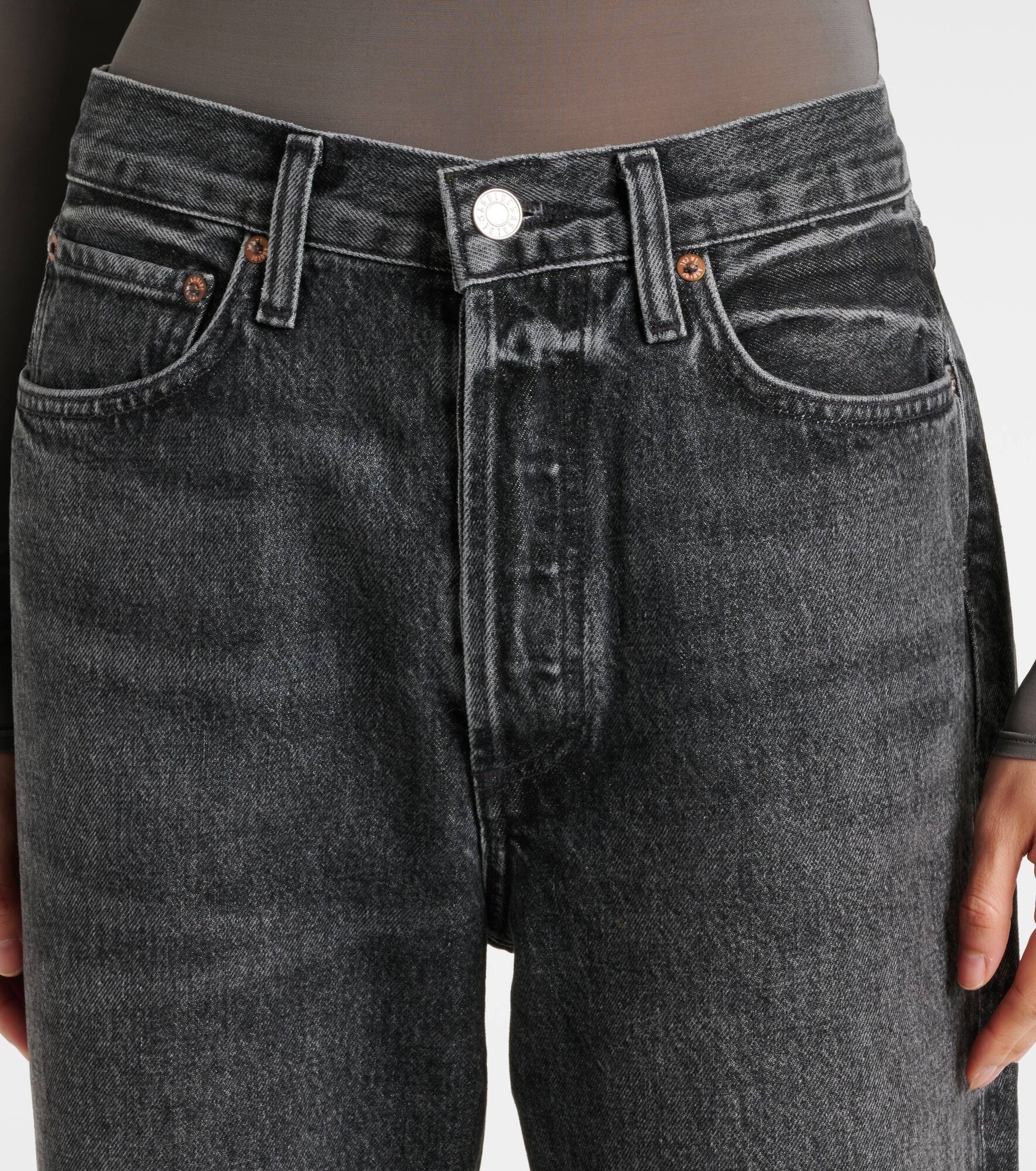 Kelly high-rise straight jeans - 4