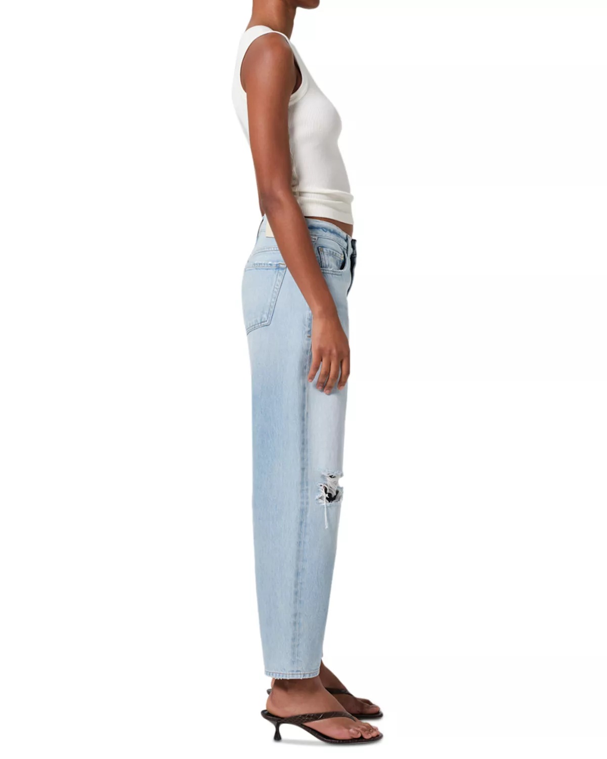 Miro High Rise Relaxed Jeans - 5