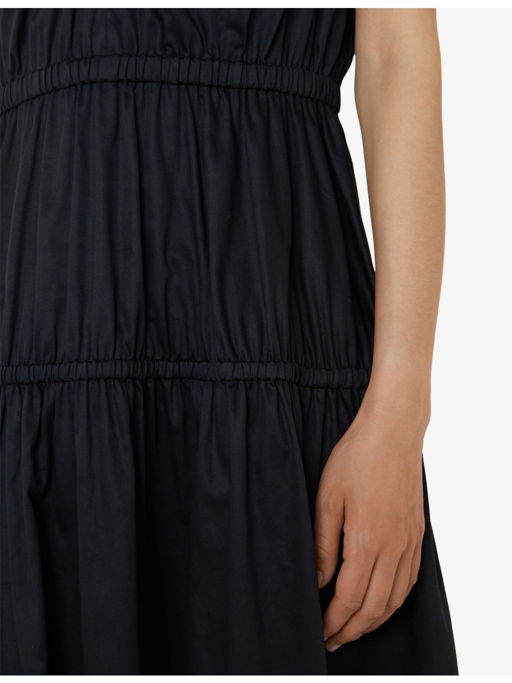 Sembat V-Neck Cotton Midi Dress - 5