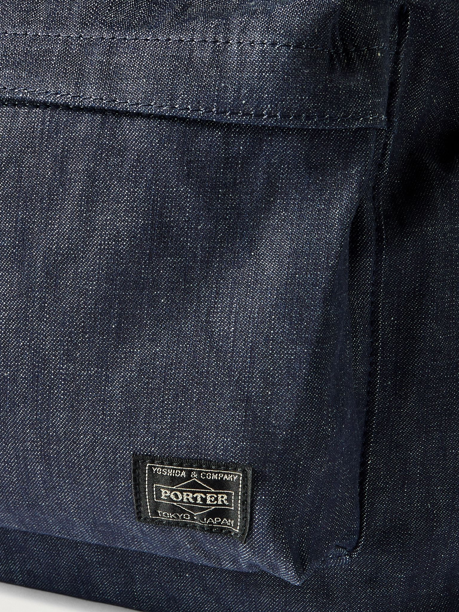 Daypack Denim Backpack Navy - 4