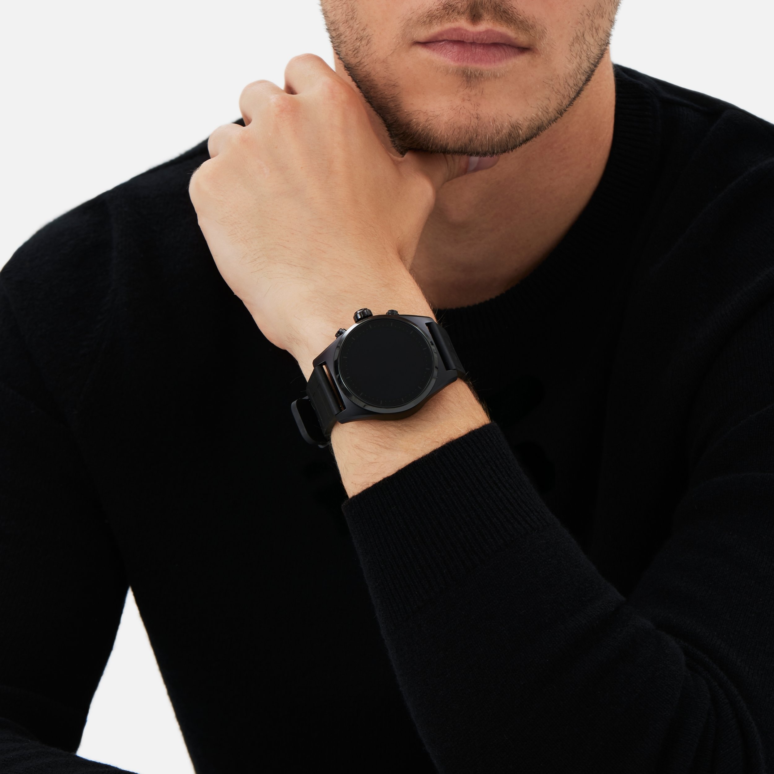 Montblanc Summit Lite Smartwatch - Black with Rubber Strap - 7
