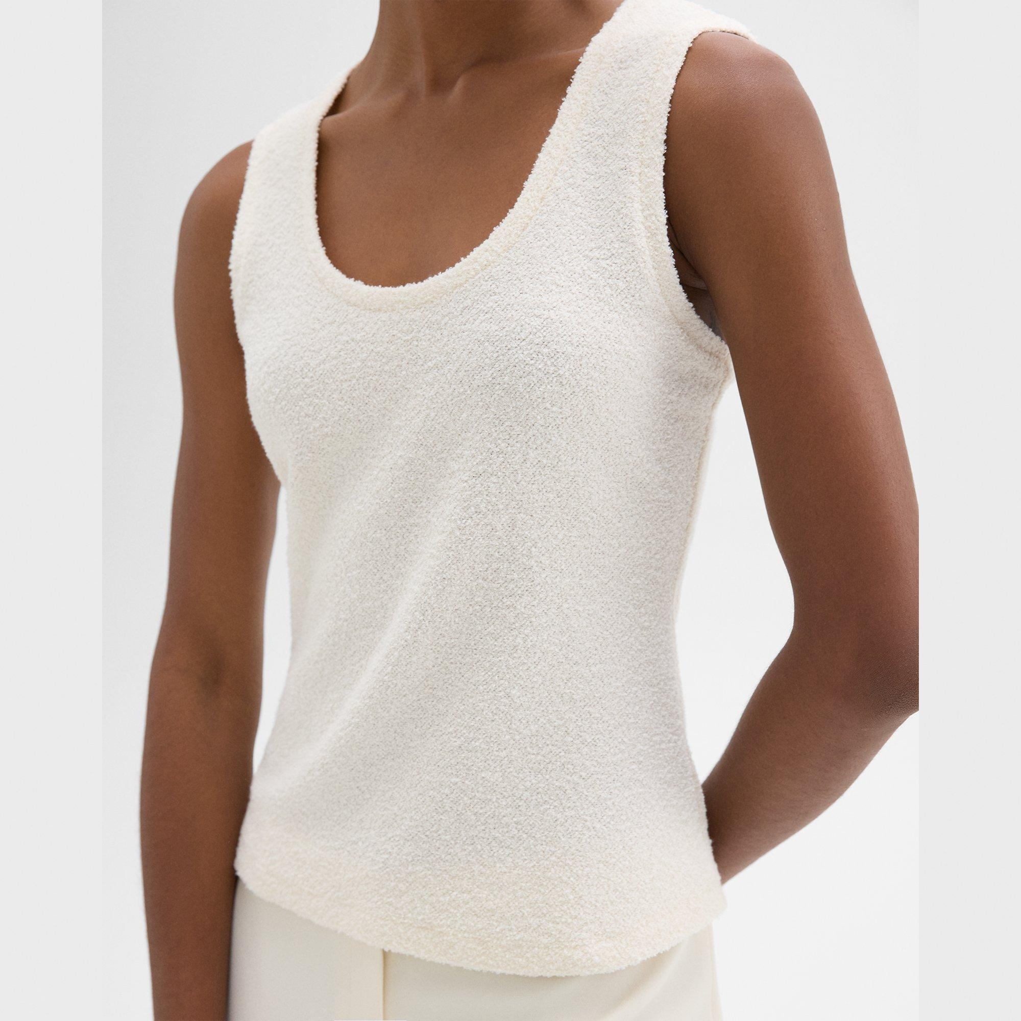 Tiny Tank in Bouclé Jersey - 5
