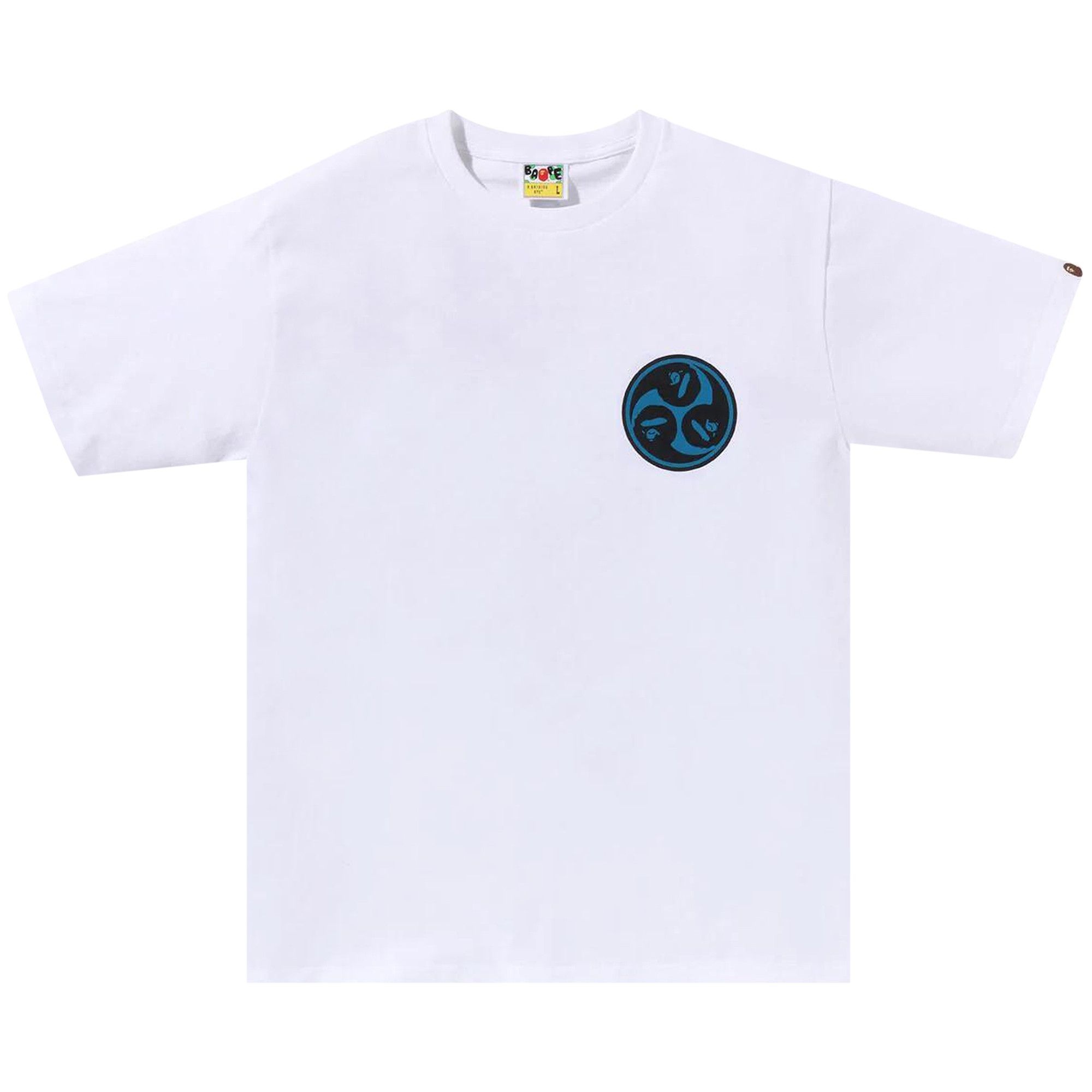 BAPE Japan Culture Mitsudomoe Tee 'White' - 1