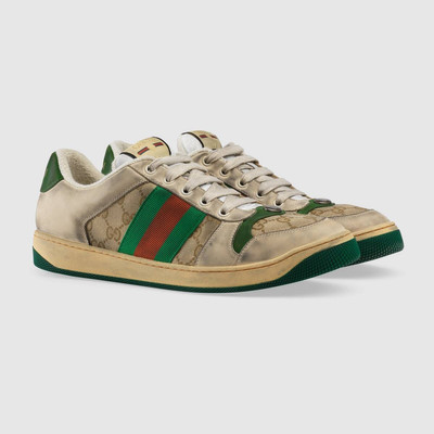 GUCCI Men's Screener GG sneaker outlook