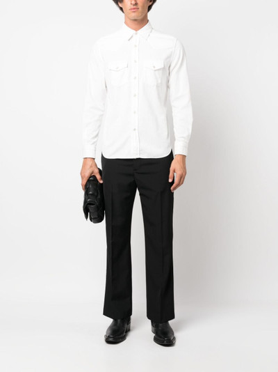 TOM FORD long-sleeve cotton shirt outlook